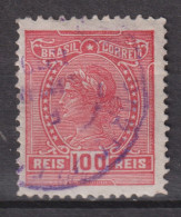 1918 Brasilien, Mi:BR 196, Sn:BR 204, Yt:BR 155(A),  Liberty Head, Allegory Of The Republic And Instructions - Gebruikt