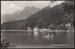 Austria - 6233 Kramsach - Reintalersee Mit Boot - Gasthof - Brixlegg