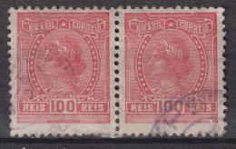 1918 Brasilien, Mi:BR 196, Sn:BR 204, Yt:BR 155(A),  Liberty Head, Allegory Of The Republic And Instructions - Used Stamps