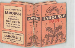 LAROUSSE ,  Calendrier 1953 - Petit Format : 1941-60