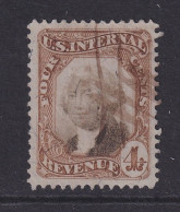 US, Scott R136, Used, Manuscript Cancel - Fiscali