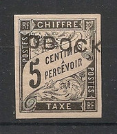 OBOCK - 1892 - Taxe TT N°Yv. 9 - Type Duval 5c Noir - Neuf Luxe ** / MNH / Postfrisch - Nuevos
