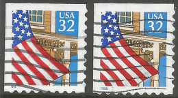 USA 1995 Flag Over Porch Small Date "1995" SC.# 2920B - USED - 1981-...