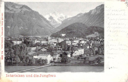 SUISSE - Interlaken Und Die Jungfrau - Carte Postale Ancienne - Interlaken