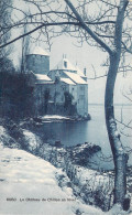 SUISSE - Le Chateau De Chillon En Hiver - Carte Postale Ancienne - Au