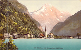 SUISSE - Fluelen Mit Bristenstock 3074 M - Edition Photoglob - Carte Postale Ancienne - Flüelen