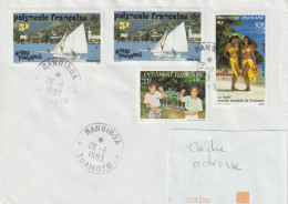 15729 RANGIROA - TUAMOTU - 1993 - Storia Postale