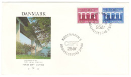 1984 Danmark - Europe: 25th Anniversary Of The CEPT - FDC - BX2012 - Brieven En Documenten