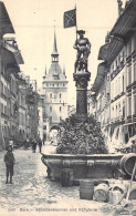 SUISSE - BERNE - Schutzenbrunnen Und Kafigturm - Carte Postale Ancienne - Berne