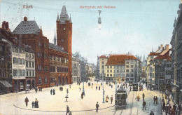 SUISSE - Marktplatz Mit Rathaus - Carte Postale Ancienne - Sonstige & Ohne Zuordnung