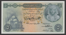 Egypt - 1957 - Rare - ( 5 Pounds - Pick-31 - Sign #10 - Emary ) - UNC - Egypte