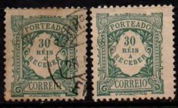 2596C- PORTUGAL - 1904- SC#: J10 - USED/MH - POSTAGE DUE - Usado