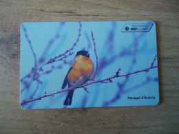 ANDORRA USED CARDS BIRD BIRDS - Passereaux