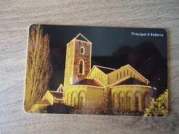 ANDORRA USED CARDS LANDSCAPES CHURCH - Andorre