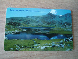 ANDORRA USED CARDS LANDSCAPES  LAKES - Andorre