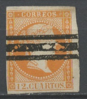 Espagne - Spain - Spanien 1857-60 Y&T N°44B - Michel N°(?) Nsg - 12c Isabelle II - Nuevos