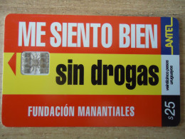 URUGUAY  USED CARDS  AdvertisING  25 - Uruguay