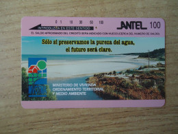 URUGUAY  TAMURA USED CARDS LANDSCAPES  PLANTS UNITS 100 - Uruguay