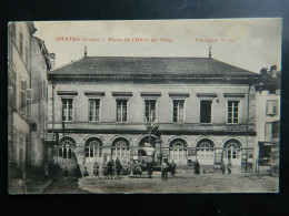 CHATEL                              PLACE DE L'HOTEL DE VILLE - Chatel Sur Moselle