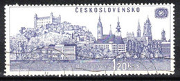 Tchécoslovaquie 1967 Mi 1679 (Yv 1441), Obliteré, Vatieté Position 13/1 - Abarten Und Kuriositäten
