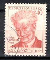 Tchécoslovaquie 1954 Mi 865 (Yv 769), Obliteré, Varieté, Position 36/2 - Errors, Freaks & Oddities (EFO)