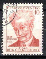 Tchécoslovaquie 1954 Mi 865 (Yv 769), Obliteré, Varieté, Position 33/2 - Variedades Y Curiosidades