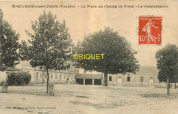 85 St Hilaire Des Loges, PLace Du Champ De Foire, La Gendarmerie - Saint Hilaire Des Loges