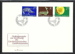 LIECHTENSTEIN 1971: FDC "Museum" - FDC