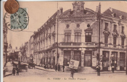 37 - Carte Postale Ancienne De TOURS      Le Théatre  Français - Tours