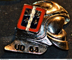 Pin's Pompiers UD De La Mayenne - Firemen