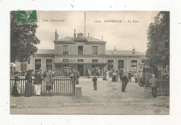 Cp, Chemin De Fer,  La Gare , 22 , LAMBALLE,  Voyagée 1908 - Stazioni Senza Treni