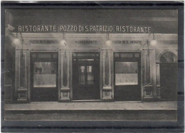 Roma 1924  Ristorante Pozzo Di S.Patrizio  Viaggiata Per Pinerolo - Cafés, Hôtels & Restaurants