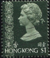 HONG KONG - Reine Élisabeth II Avec Ornement - Gebraucht