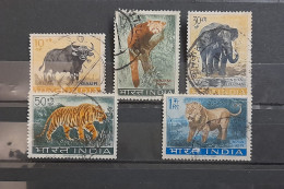 India 1963 ~ Wildlife Preservation - Fauna / Wild Animals Complete Set Of 5 Stamps USED (Cancellation Would Differ) - Oblitérés