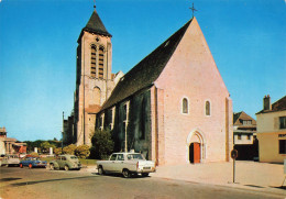 Corbeil Essonnes * Place Et église St étienne D'essonnes * Automobile Voiture Ancienne - Corbeil Essonnes