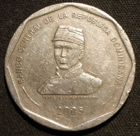 Pas Courant - REPUBLIQUE DOMINICAINE - 25 PESOS 2005 - Gregorio Luperón - KM 107 - Dominicaanse Republiek