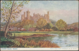 WH Borrow - Arundel Castle, Sussex, 1906 - Brown & Woodley Postcard - Arundel