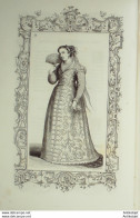 Italie NobleS ROMAINES (détails) 1859 - Estampes & Gravures