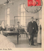 Le Creusot * 1907 * Hôtel Dieu , Intérieur D'une Salle * Hôpital Santé Médecine Unijambiste Protèse - Le Creusot