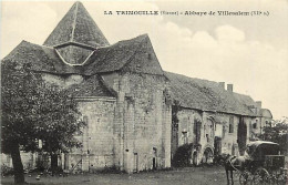 - Vienne -ref-A504- La Trimouille - Abbaye De Villesalem - Abbayes - Attelage Calèche - - La Trimouille