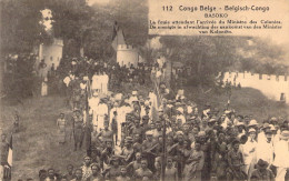 CONGO BELGE - Basoko - La Foule Attendant L'arrivée Du Ministre Des Colonies - Carte Postale Ancienne - Congo Belge