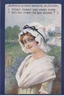 CPA 1 Euro Politique Marianne Illustrateur Femme Woman Art Nouveau Non Circulé Prix De Départ 1 Euro - 1900-1949