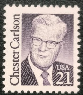 USA - C16/25 - MNH - 1988 - Michel 2017 - Chester Carlson - Ungebraucht