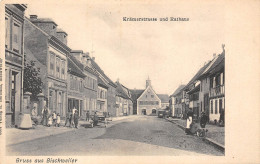 67-BISCHWEILER- KRÄMERSTRASSE UND RATHAUS - Bischwiller