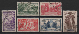 Nouvelle Calédonie  - 1937 -  Expo Internationale De Paris -   N° 166 à 171 - Oblit - Used - Used Stamps