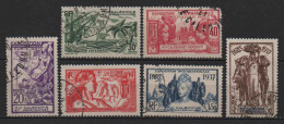 Nouvelle Calédonie  - 1937 -  Expo Internationale De Paris -   N° 166 à 171 - Oblit - Used - Gebruikt