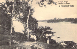 CONGO BELGE - Le Fleuve Congo à Sendwe - Carte Postale Ancienne - Congo Belge