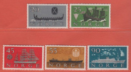 1960 ** (sans Charn., MNH, Postfrisch)   Yv  402/6	Mi  444/8 	NHK  485/9 - Neufs