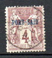 Col33 Colonie Port Said N° 4 Oblitéré Cote : 2,25 € - Used Stamps