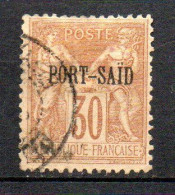 Col33 Colonie Port Said N° 12 Oblitéré Cote : 18,00 € - Used Stamps
